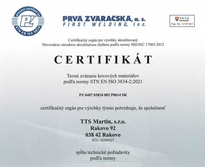Zváračský certifikát
